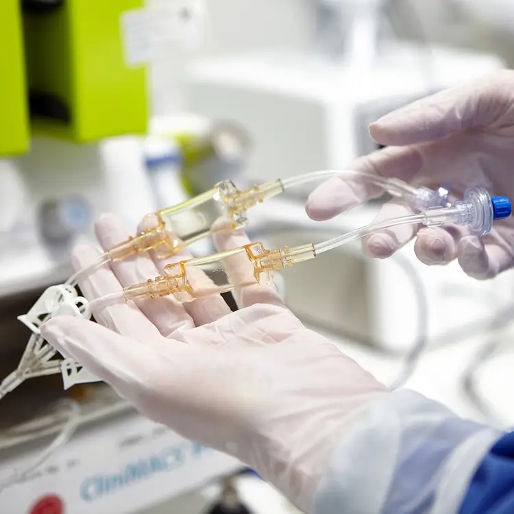 Cellex work in the lab